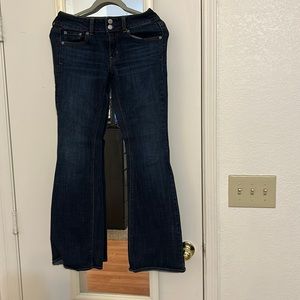 American Eagle “Artist” Stretch Dark Wash Jeans